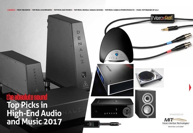 The Absolute Sound’s Top Picks in High-End Audio and Music 2017